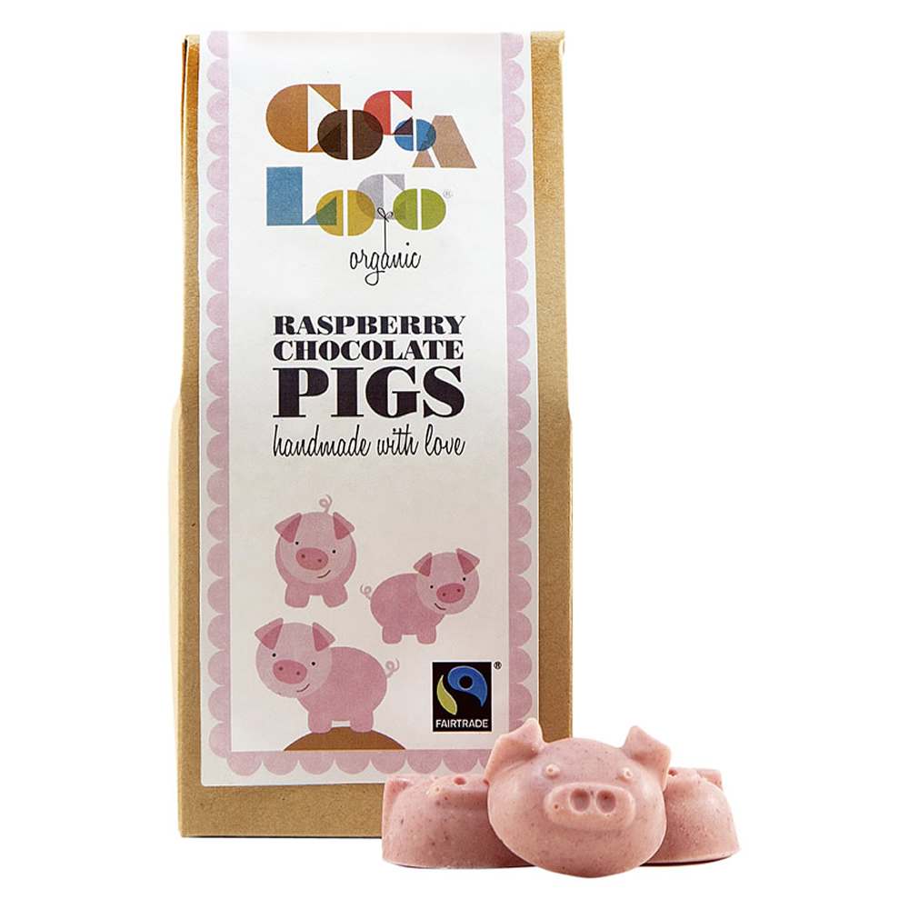 Raspberry Chocolate Pigs