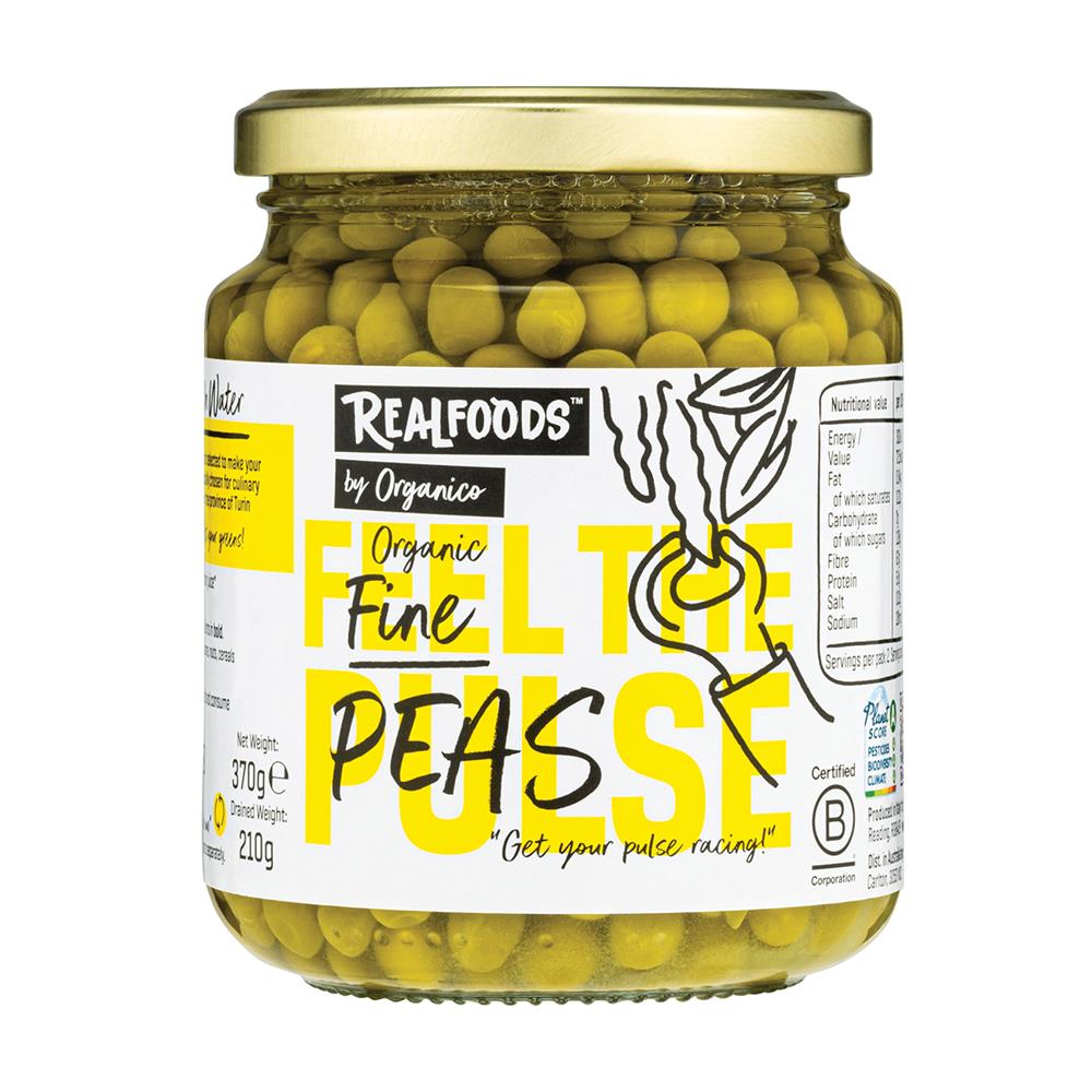 Org Fine Peas in Water