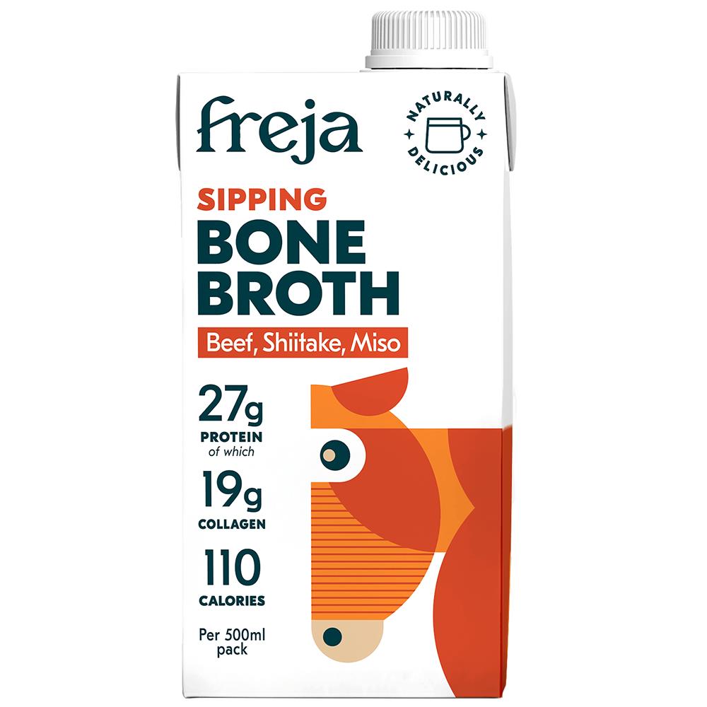 Sipping Bone Broth Beef Shitak