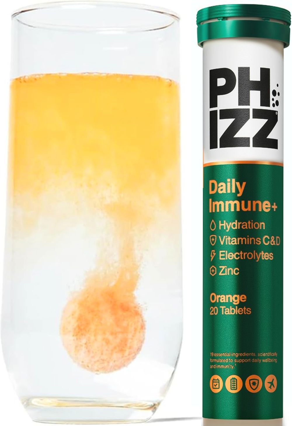 Phizz Daily Immune+ Orange