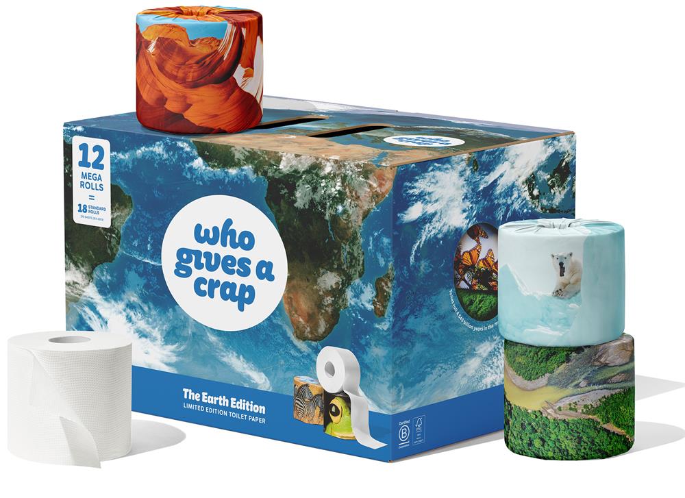Earth Edition Toilet Roll 12pk