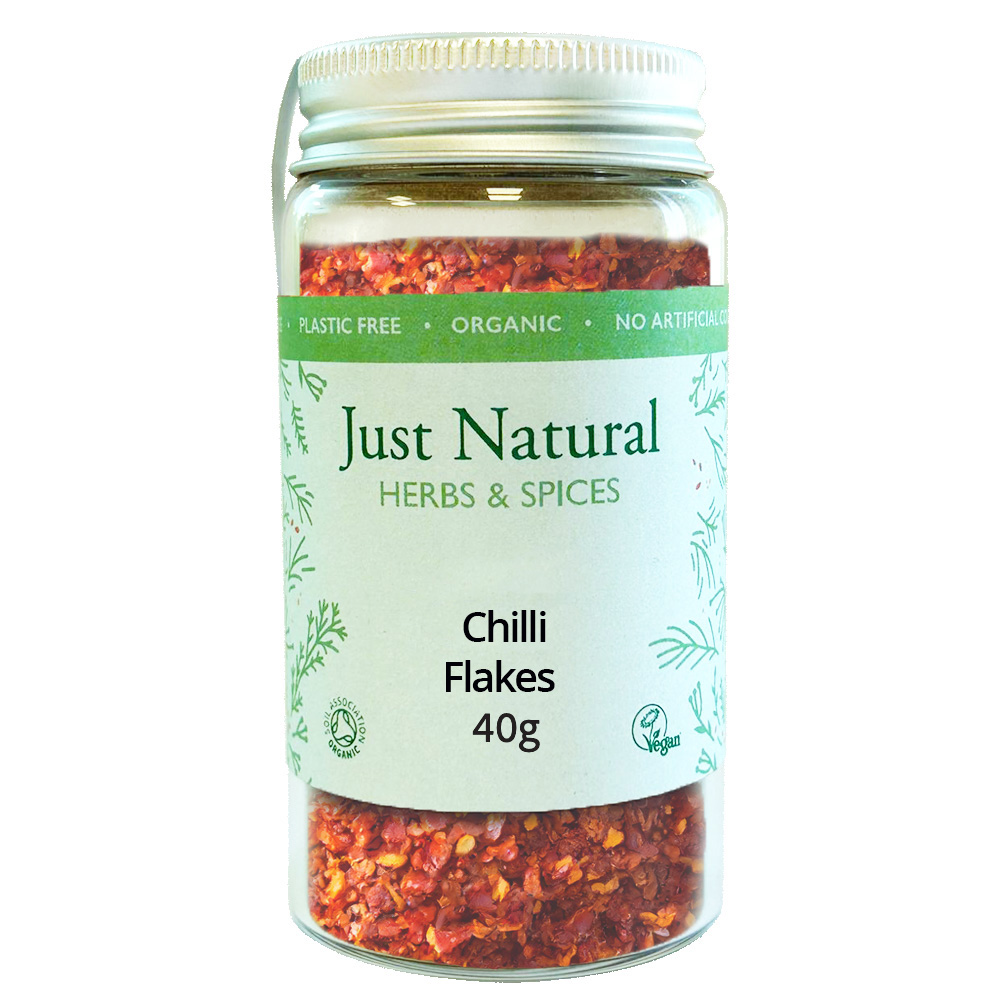 Org Chilli Flakes Jar