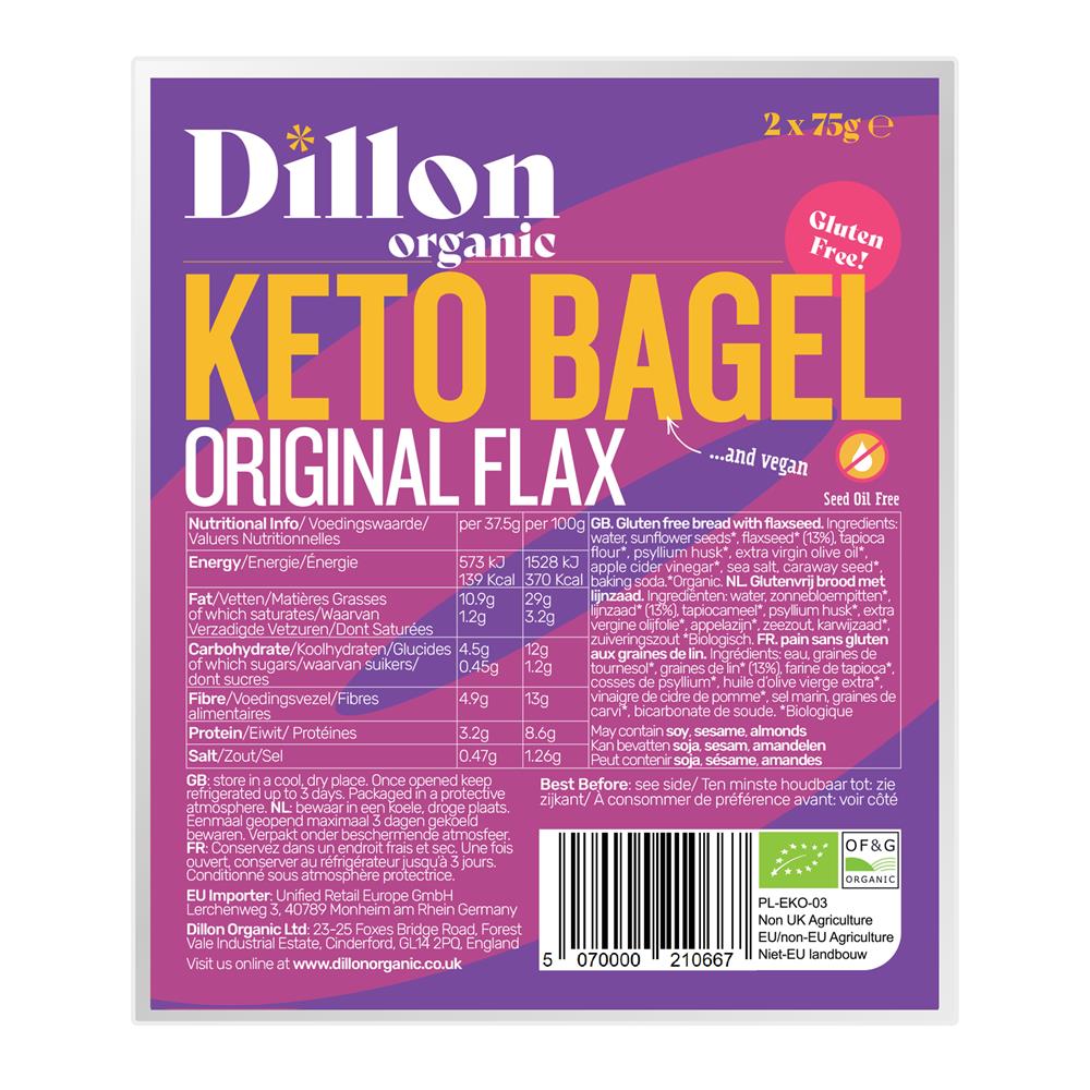 Keto Bagel Original Flax
