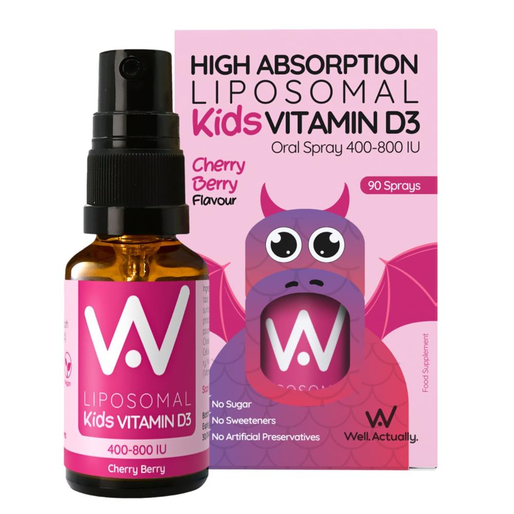Lipo Child Vit D Spray Cherry