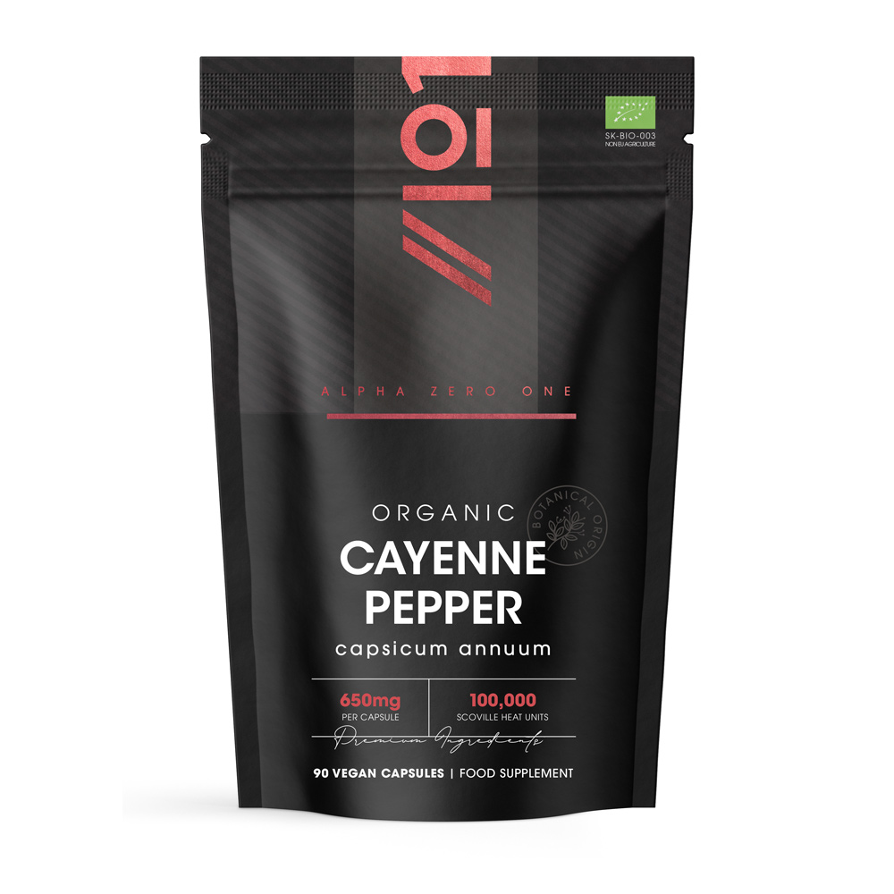 Organic Cayenne Pepper 650mg