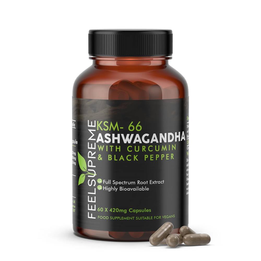 KSM66 Ashwagandha w/ Curcumin
